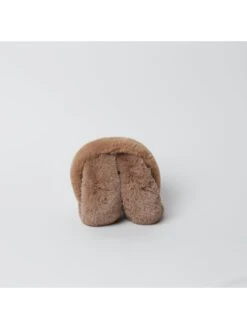 Hat Attack Oversized Faux Fur Earmuf TAUPE -Apparel Sale Shop 76EC62609399TAUPRODUCT 02