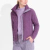 All Year Quilted Jacket PLUM -Apparel Sale Shop ACTF231060PLMPRODUCT 04