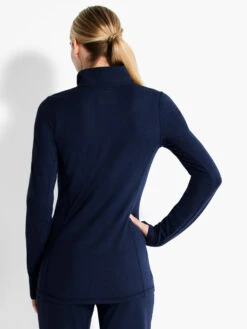 Brushed Flow Half Zip INK -Apparel Sale Shop ACTF238052INKPRODUCT 03