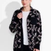 Spacedye Cozy Coat BLACK MULTI -Apparel Sale Shop ACTF238174BLMPRODUCT 01