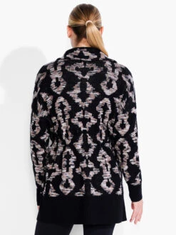 Spacedye Cozy Coat BLACK MULTI -Apparel Sale Shop ACTF238174BLMPRODUCT 03