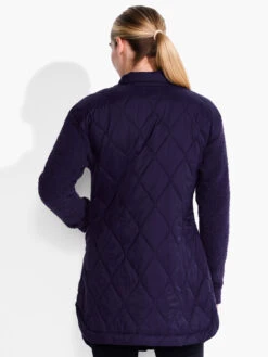 Quilted Mix Media Coat -Apparel Sale Shop ACTF238175AUEPRODUCT 03