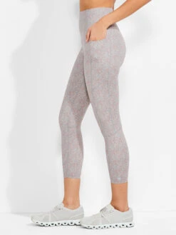 Flexfit Glowing Vines Crop Pocket Legging GREY MULTI -Apparel Sale Shop ACTM238394GMIPRODUCT 03