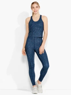 Flexfit Mosaic 7/8 Pocket Legging BLUE MULTI -Apparel Sale Shop ACTS238374BLTPRODUCT 04