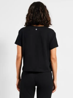 Brushed Flow Tee BLACK ONYX -Apparel Sale Shop ACTW238019BLXPRODUCT 03