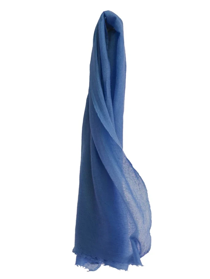 Meg Cohen Cashmere Whisper Featherweight Scarf DEEP BLUE 3 Meg Cohen Cashmere Whisper Featherweight Scarf DEEP BLUE