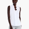 Ruffled Around Tank PAPER WHITE 1 Ruffled Around Tank PAPER WHITE -Apparel Sale Shop ALL1014PWHPRODUCT 01
