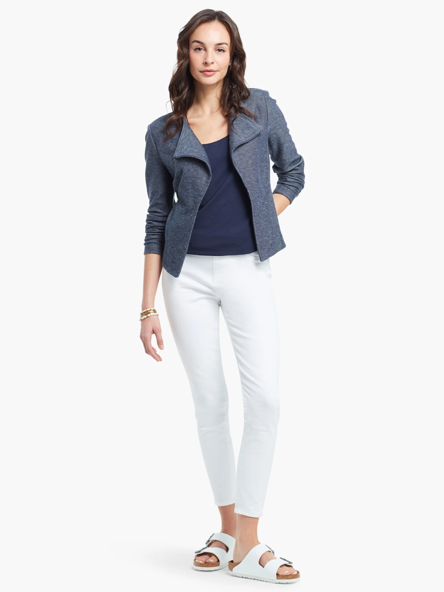 Shirt Tail Perfect Tank DARK INDIGO 6 Shirt Tail Perfect Tank DARK INDIGO - Image 4