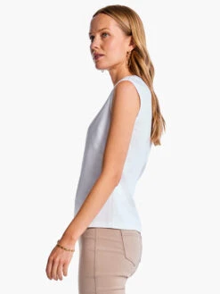 V-Neck Perfect Layer PAPER WHITE -Apparel Sale Shop ALL1095PWHPRODUCT 02