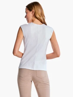 V-Neck Perfect Layer PAPER WHITE -Apparel Sale Shop ALL1095PWHPRODUCT 03