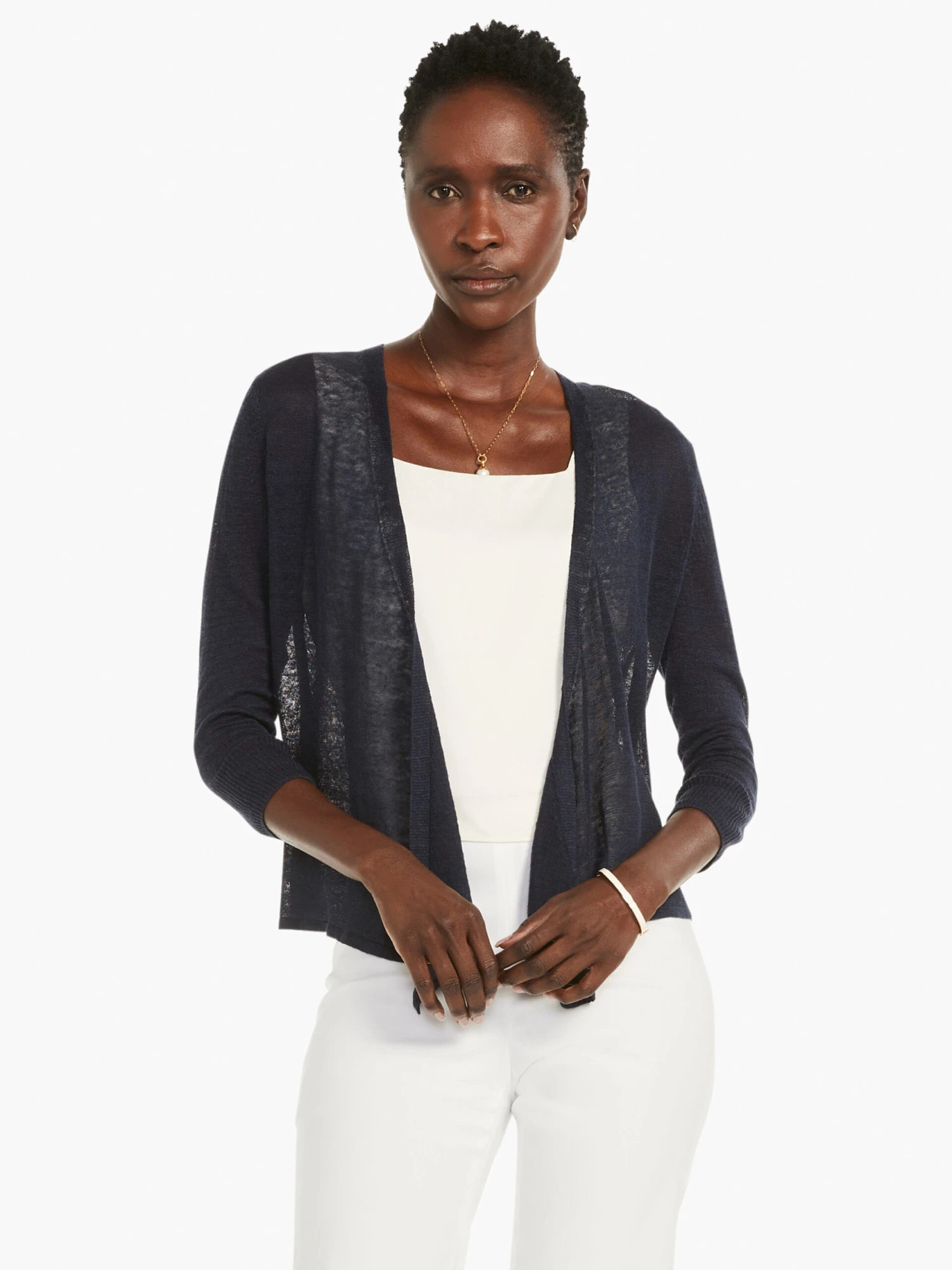 Lightweight 4-Way Cardigan DARK INDIGO 3 Lightweight 4-Way Cardigan DARK INDIGO