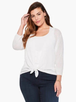 Lightweight 4-Way Cardigan PAPER WHITE