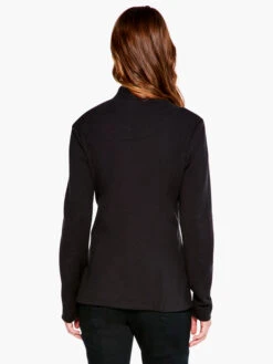 Sleek Knit Jacket BLACK ONYX -Apparel Sale Shop ALL1166BLACK20ONYXPRODUCT 03