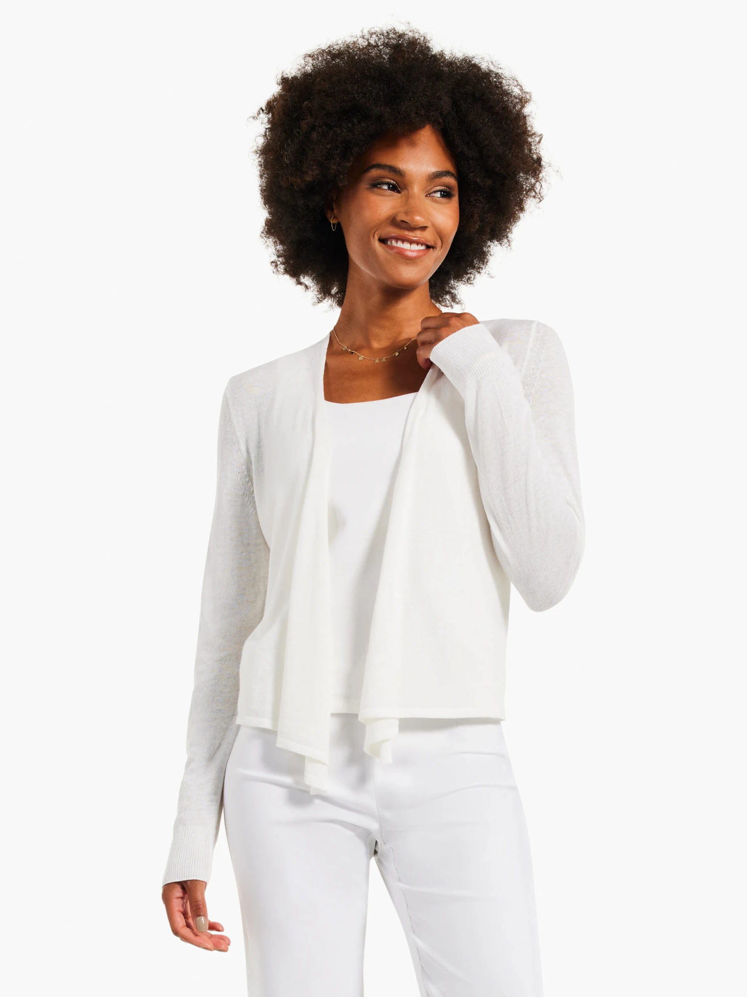 All Year 4-Way Cardigan PAPER WHITE 3 All Year 4-Way Cardigan PAPER WHITE
