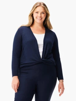 All Year 4-Way Cardigan DARK INDIGO -Apparel Sale Shop ALL1169WDIDPRODUCT 03