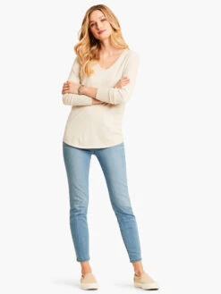 Vital V Neck Sweater PUTTY -Apparel Sale Shop ALL1195 PUT PRODUCT 04