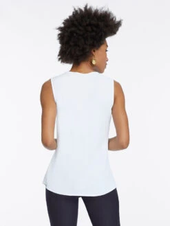 Easy Keyhole Top PAPER WHITE -Apparel Sale Shop ALL1670PWHPRODUCT 03