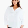 Flowing Ease Blouse PAPER WHITE -Apparel Sale Shop ALL1675WPWHPRODUCT 01