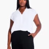 Cap Sleeve Day To Night Top PAPER WHITE -Apparel Sale Shop ALL1683W20PWHPRODUCT 01