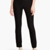 Wonderstretch Snap Hem Straight Pant BLACK ONYX -Apparel Sale Shop ALL1831BLXPRODUCT 02