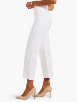 Polished Wonderstretch Wide-Leg Crop PAPER WHITE -Apparel Sale Shop ALL1844PWHPRODUCT 02