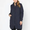 Ilse Jacobsen - Quilted Coat With Rib Trim 2 Ilse Jacobsen - Quilted Coat With Rib Trim -Apparel Sale Shop ART06DKIPRODUCT 01