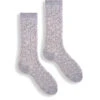 Lisa B - Aster Flower Crew Sock GREY MULTI -Apparel Sale Shop ASTERFLOWERGMIPRODUCT 01