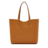 Il Bisonte - Large Leather Handle Tote Bag NATURAL