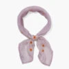 Chan Luu - Embroidered Bandana PALE ORCHID