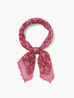 Chan Luu - Trimmed Bandana FUCHSIA