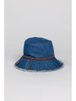 HAT ATTACK FRINGED BUCKET HAT -Apparel Sale Shop E030846ECEEEBLUPRODUCT 05