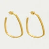 Dean Davidson - Midi Square Hoops GOLD -Apparel Sale Shop E409GGOLPRODUCT 01