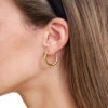 Chan Luu - Essential Hoop Earrings -Apparel Sale Shop ES5325GOLPRODUCT 01