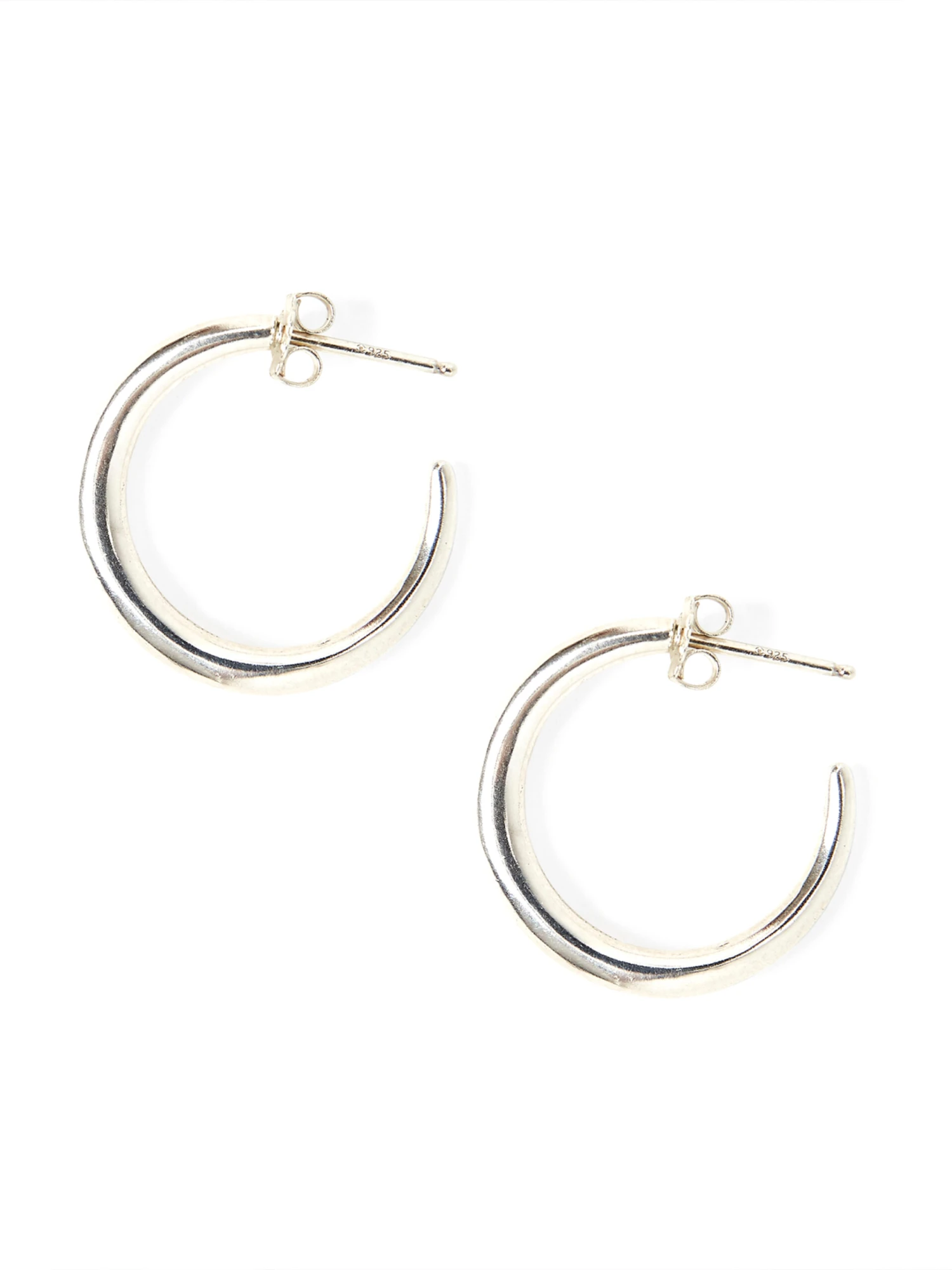 Chan Luu - Essential Hoop Earrings SILVER 3 Chan Luu - Essential Hoop Earrings SILVER