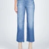 Black Orchid Marisa Relaxed Straight Fray Jeans MEDIUM BLUE -Apparel Sale Shop F05EE0080FC4000PRODUCT 01