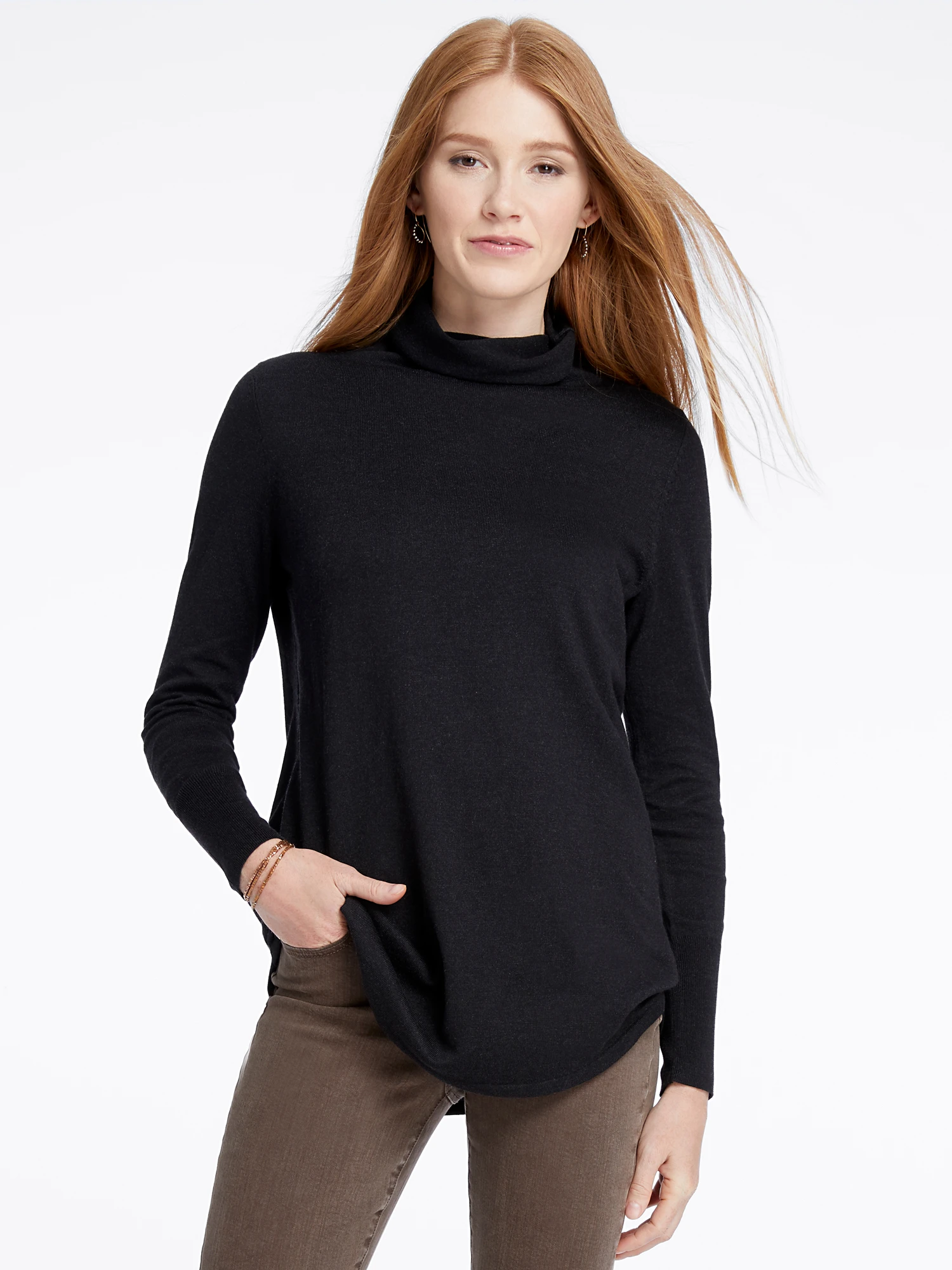 Vital Turtleneck Sweater BLACK ONYX 3 Vital Turtleneck Sweater BLACK ONYX