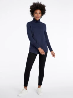 Vital Turtleneck Sweater DARK INDIGO -Apparel Sale Shop F191188DIDPRODUCT 04