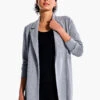 All Day Comfort Knit Blazer MOONWALK -Apparel Sale Shop F231017MKWPRODUCT 01