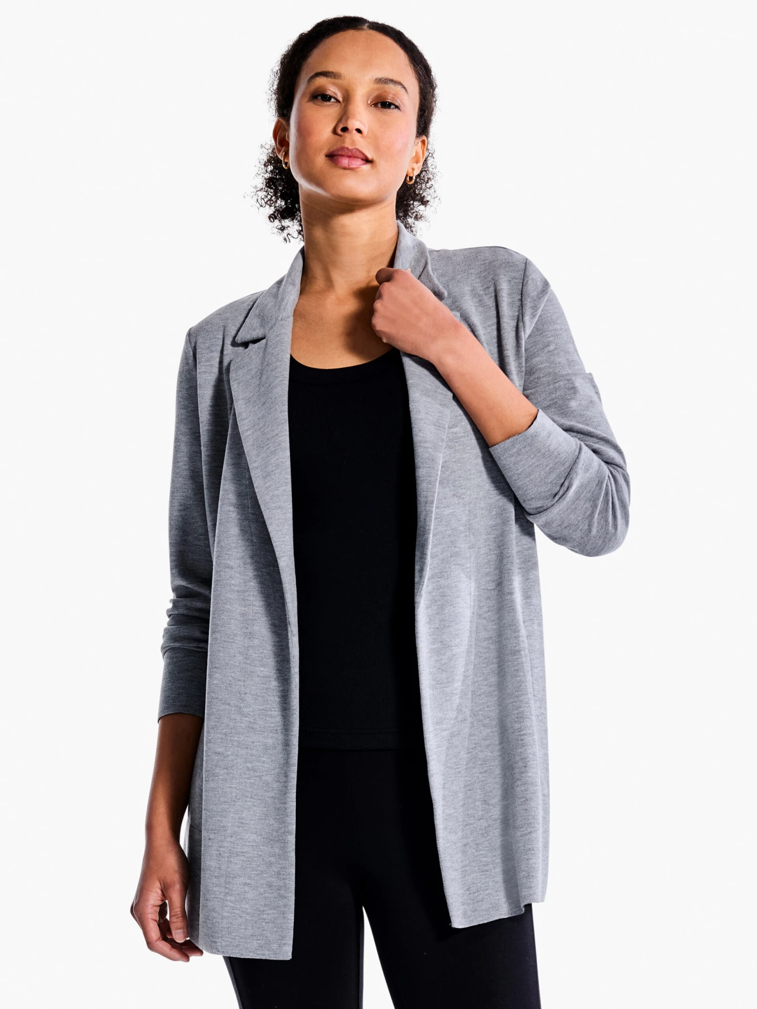 All Day Comfort Knit Blazer MOONWALK 3 All Day Comfort Knit Blazer MOONWALK