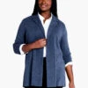 All Day Comfort Knit Blazer DARK INDIGO
