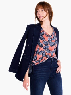 Amber Blues Top BLUE MULTI -Apparel Sale Shop F231026BLTPRODUCT 04