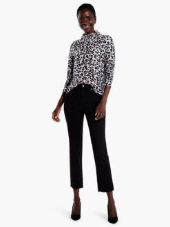 Cheetah Pop Top GREY MULTI -Apparel Sale Shop F231036GMIPRODUCT 04