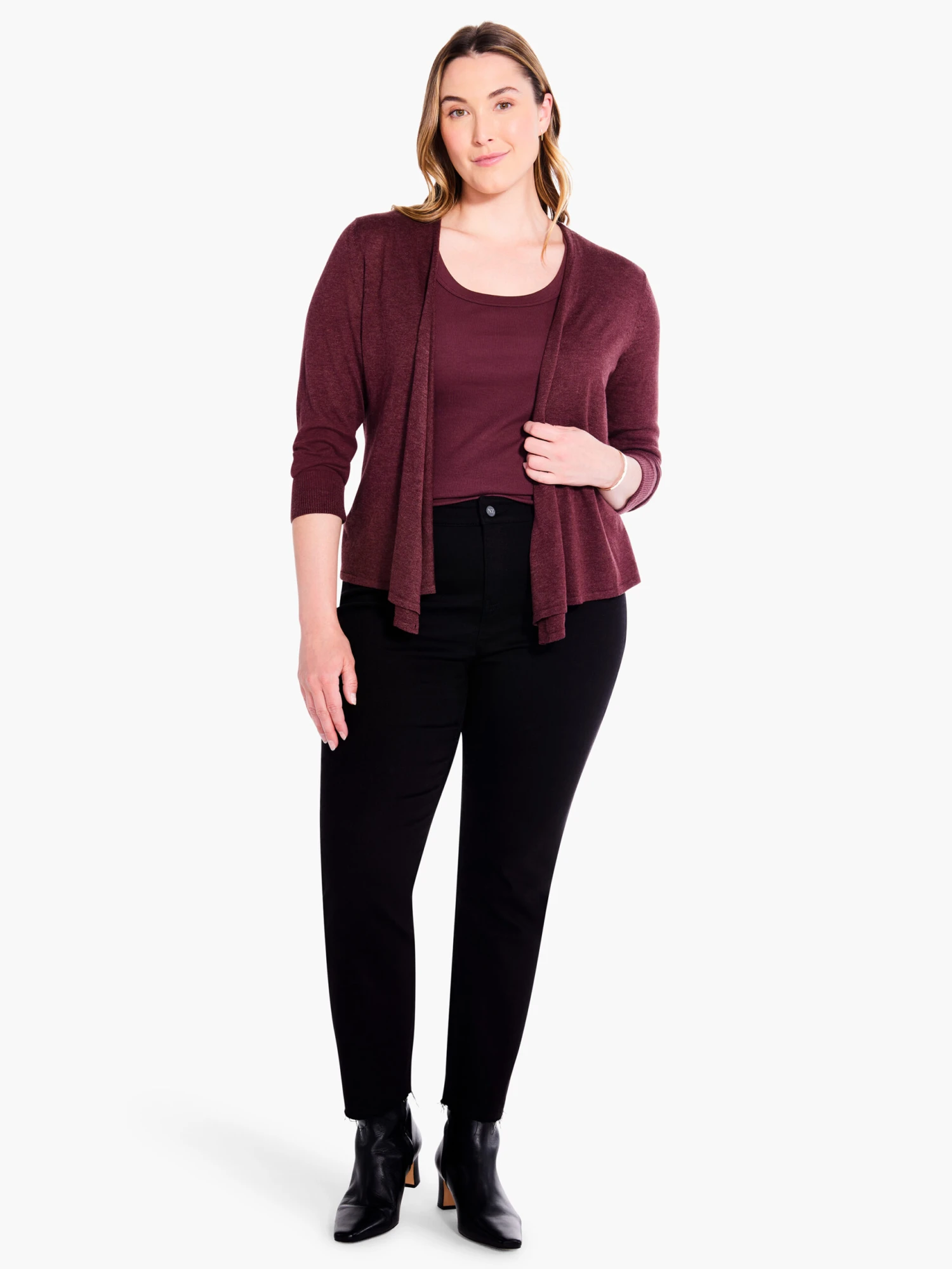 Perfect Knit Rib Scoop Tank REDWOOD 6 Perfect Knit Rib Scoop Tank REDWOOD - Image 4