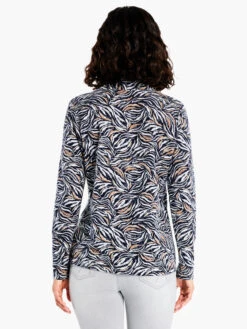 Forest Fern Top GREY MULTI -Apparel Sale Shop F231063GMIPRODUCT 03