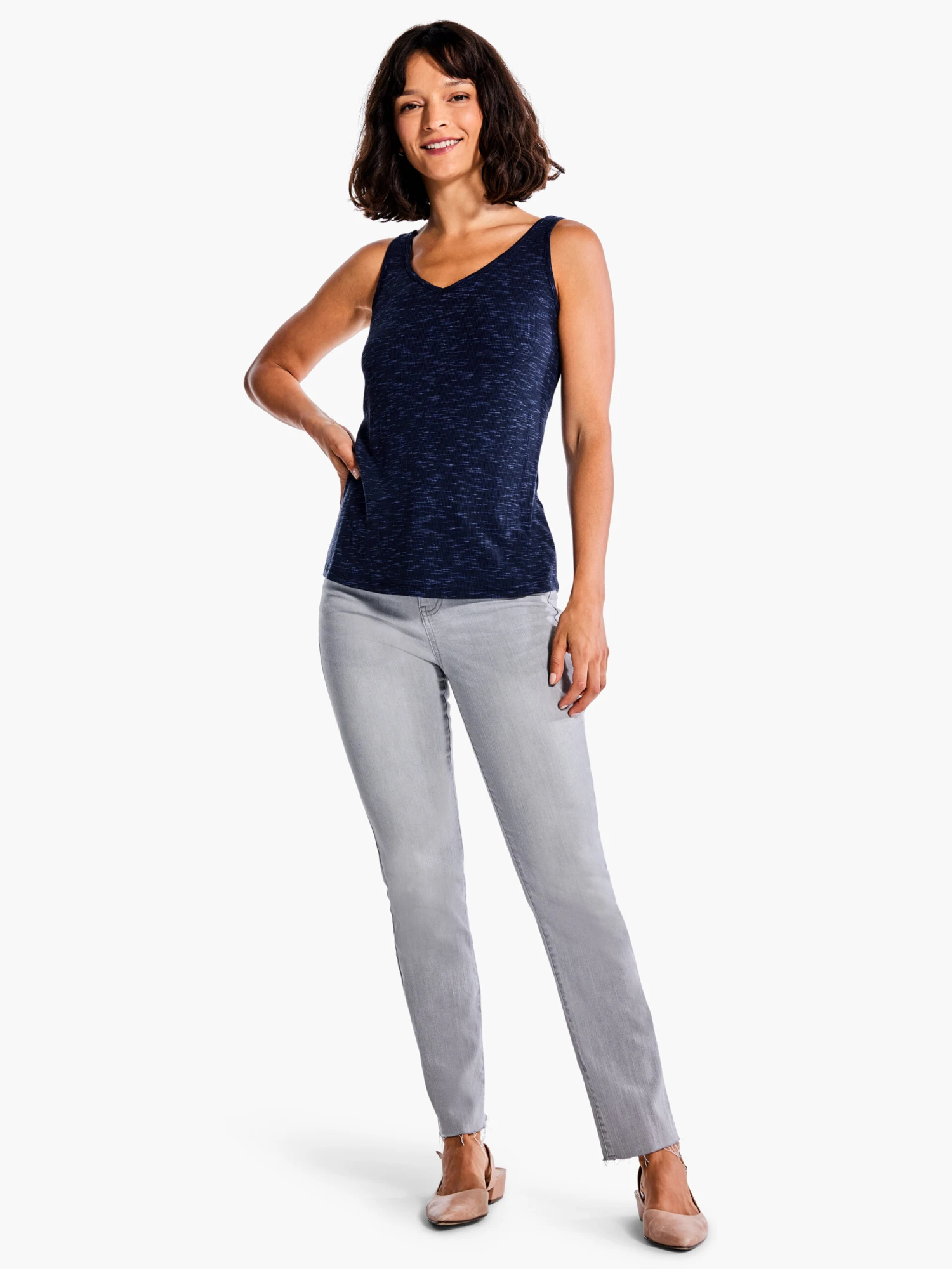 Drapey Rib Tank 6 Drapey Rib Tank - Image 4