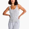 Rib Sweater Tank REFLECTION -Apparel Sale Shop F231106RFLPRODUCT 01