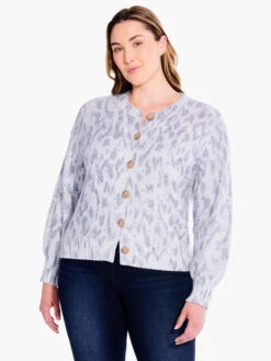 Misty Air Cardigan GREY MULTI -Apparel Sale Shop F231109WGMIPRODUCT 04