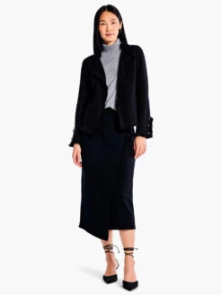 Sleeveless Turtleneck Sweater Tee MOONWALK -Apparel Sale Shop F231115MKWPRODUCT 04