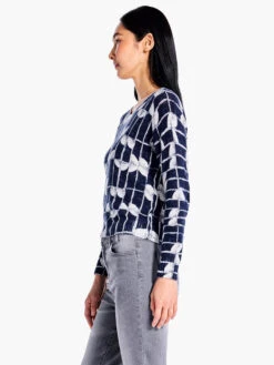 Shape Shift Sweater INDIGO MULTI -Apparel Sale Shop F231118IMIPRODUCT 02 1