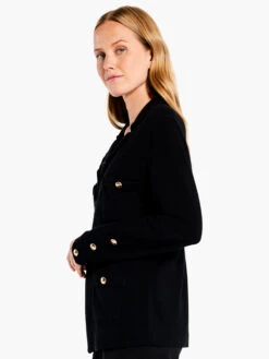 City Charm Knit Blazer BLACK ONYX -Apparel Sale Shop F231122BLXPRODUCT 02 1